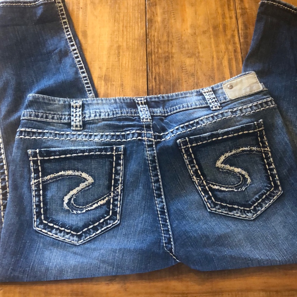 Silver brand capris